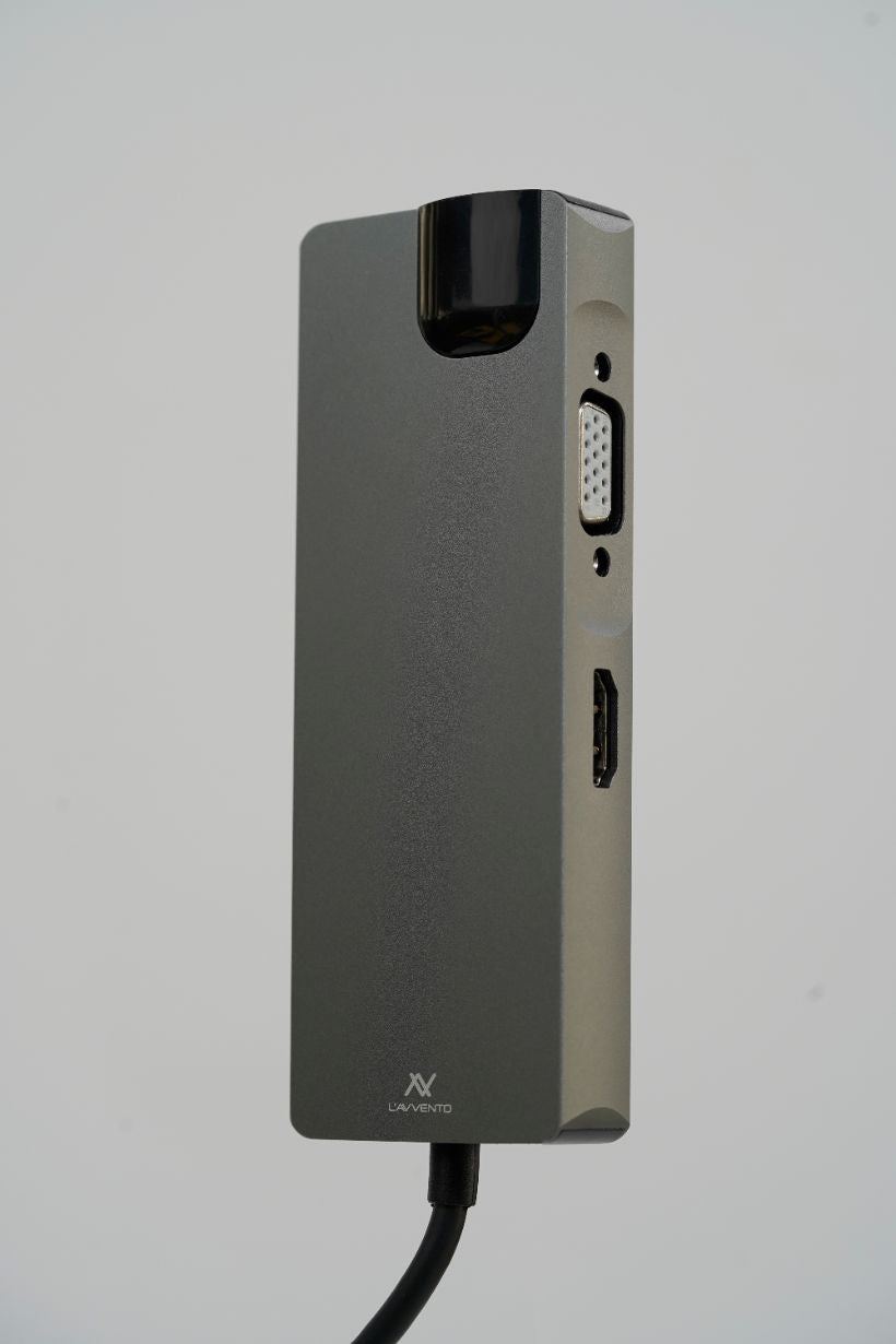 L'AVVENTO Type-C Hub 8in 1 - 2 USB 3.0