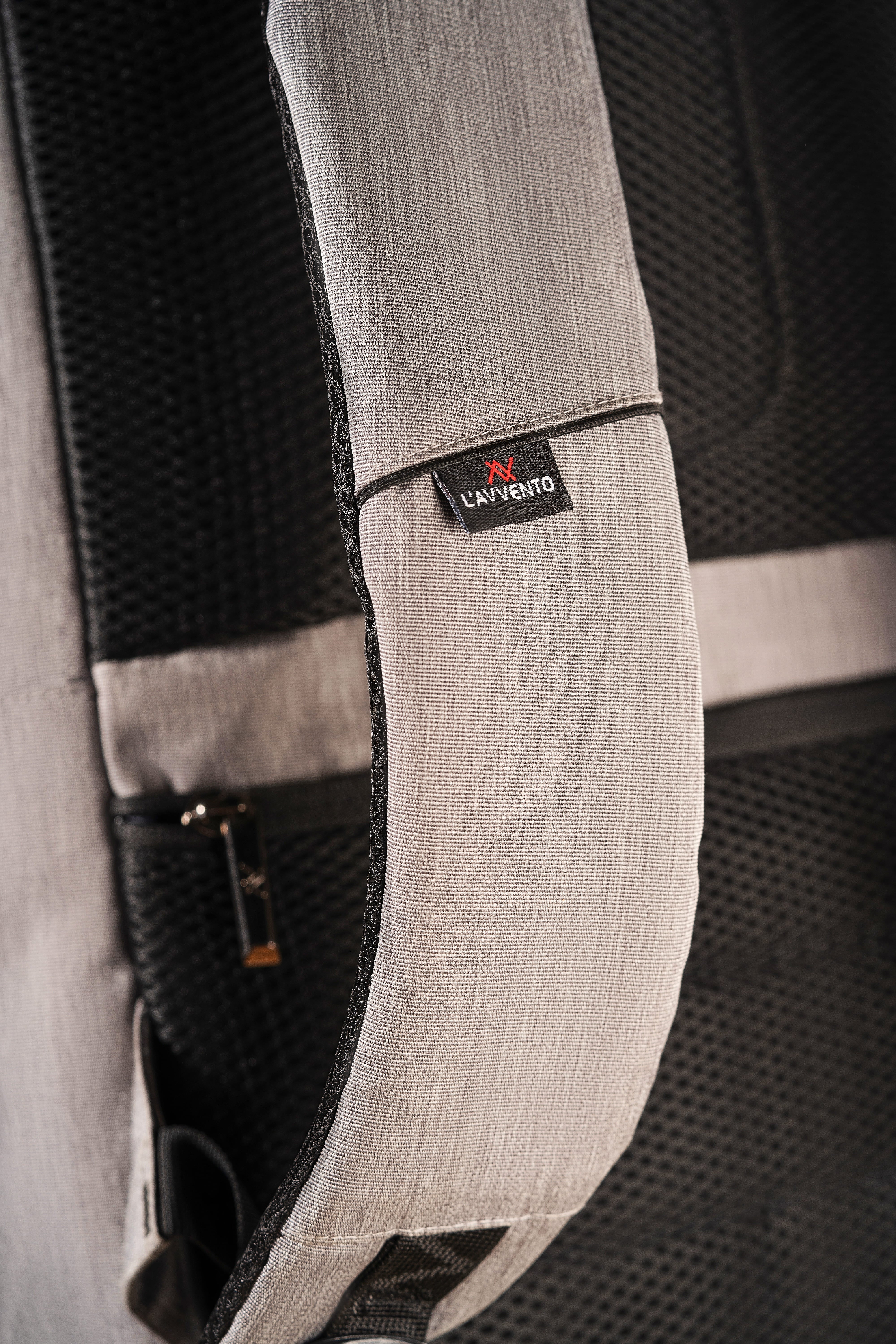 L'avvento Laptop Backpack, fits up to 15.6", Gray