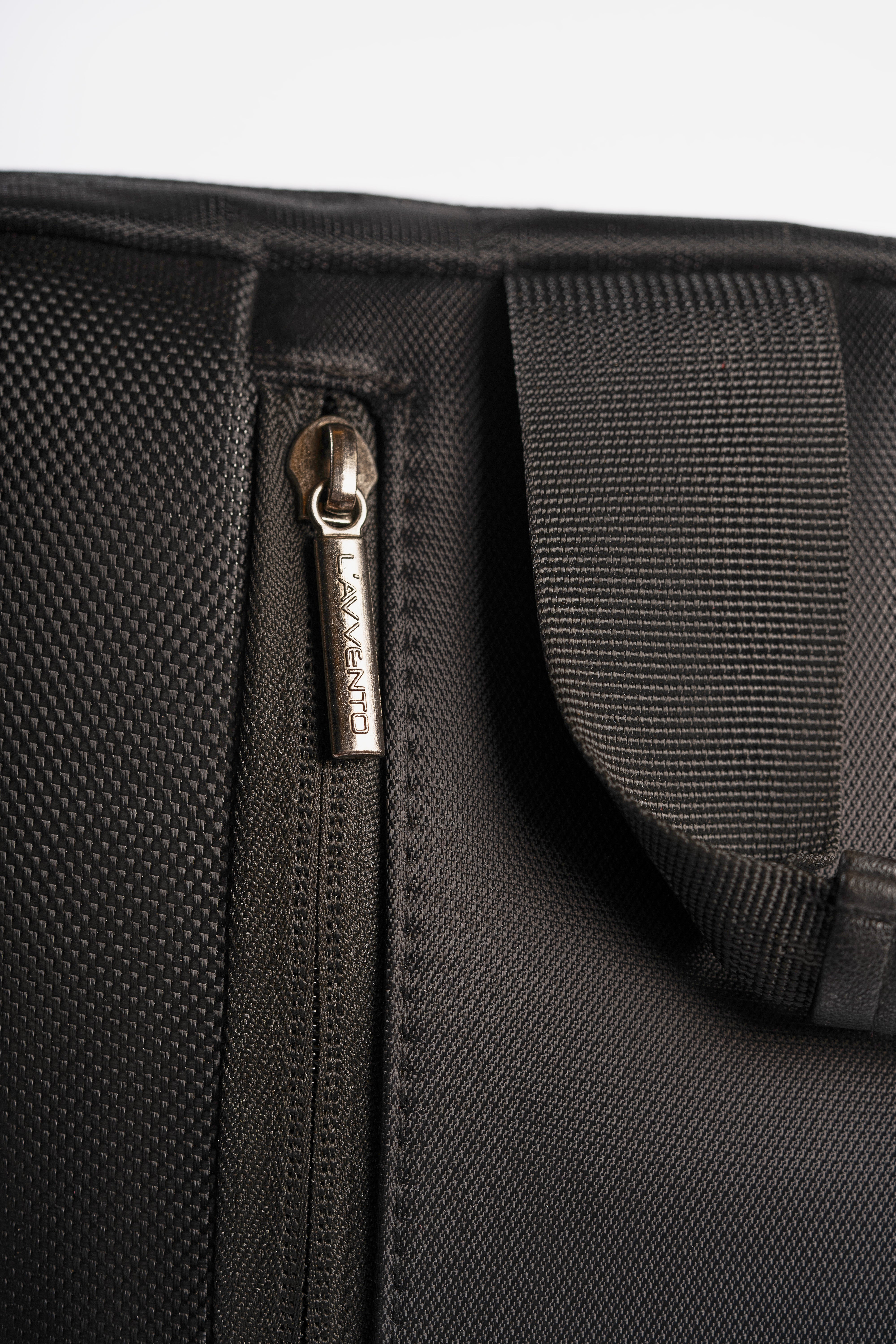 L'AVVENTO (BG793) Office Laptop Shoulder Bag fit up to 15.6” - Black
