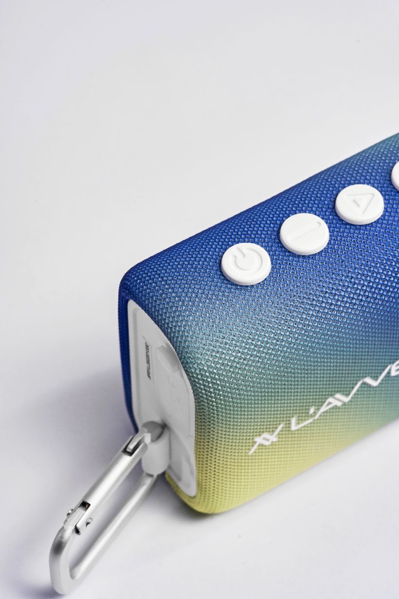 L'AVVENTO Waterproof Speaker IPX7, 5.5W, 1500mAh