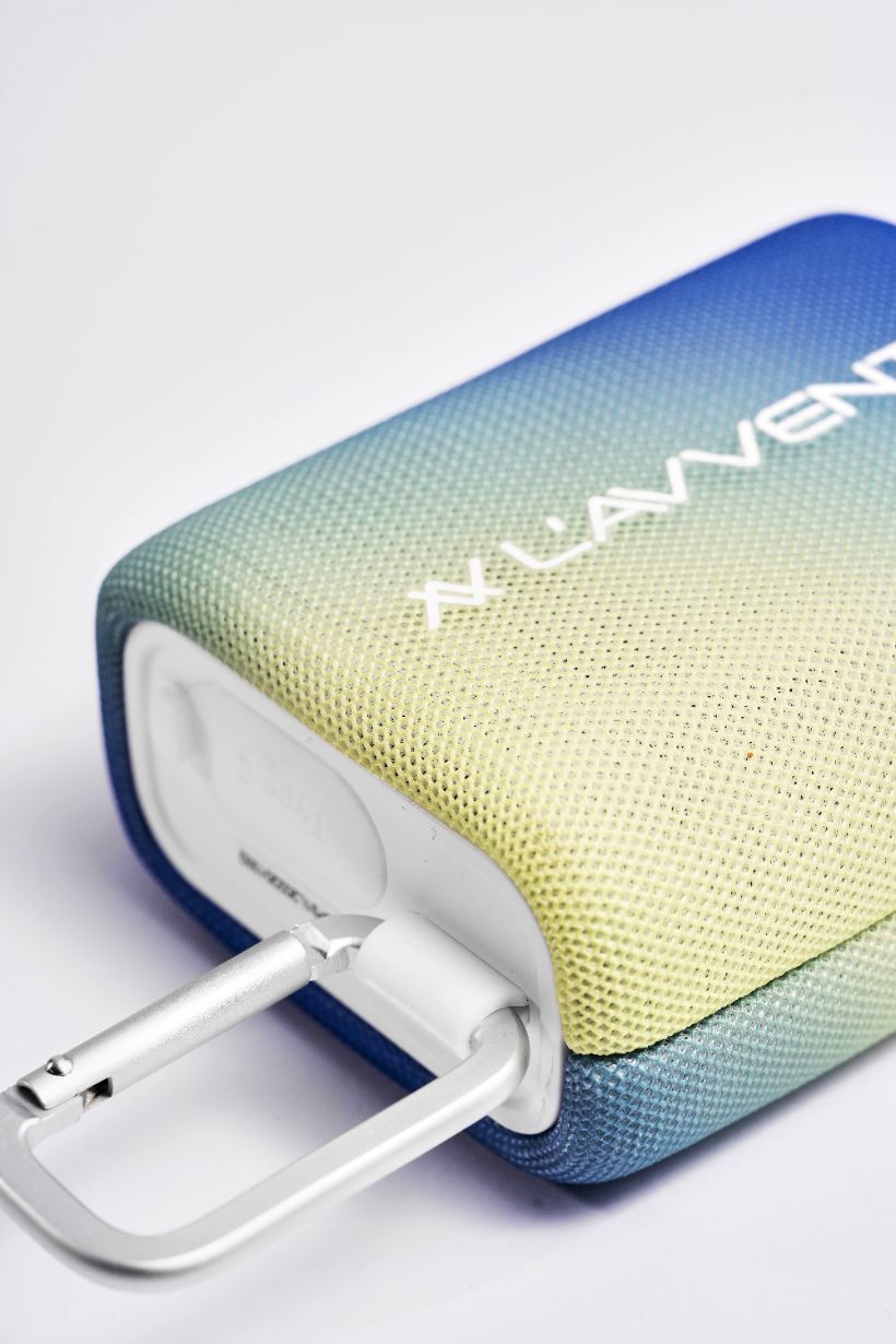 L'AVVENTO Waterproof Speaker IPX7, 5.5W, 1500mAh
