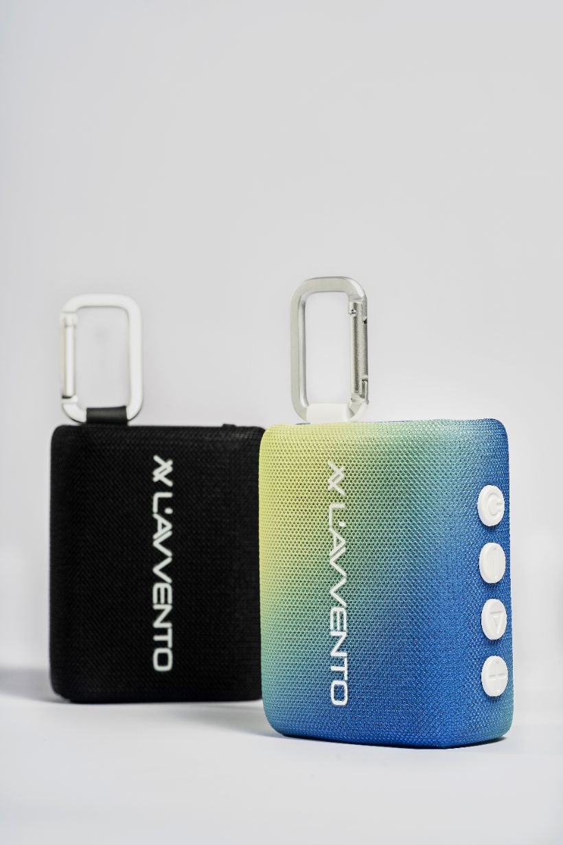 L'AVVENTO Waterproof Speaker IPX7, 5.5W, 1500mAh