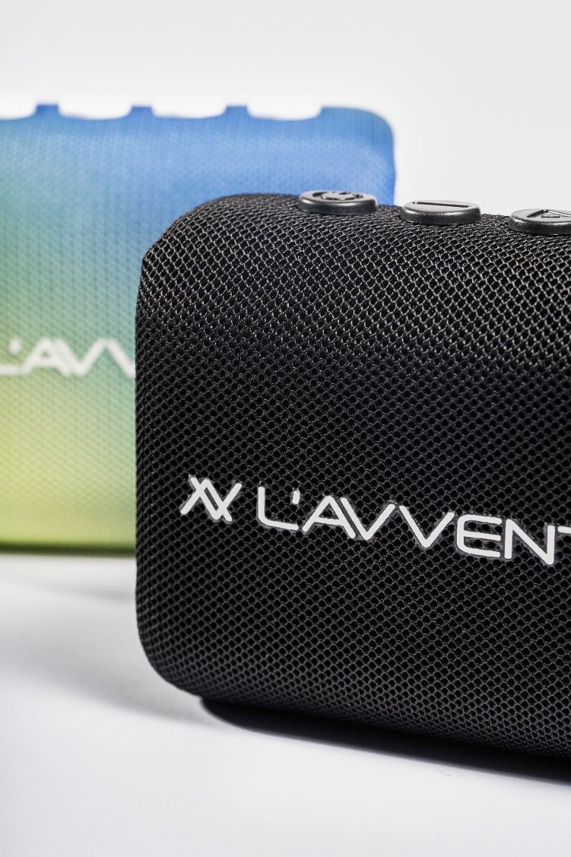 L'AVVENTO Waterproof Speaker IPX7, 5.5W, 1500mAh