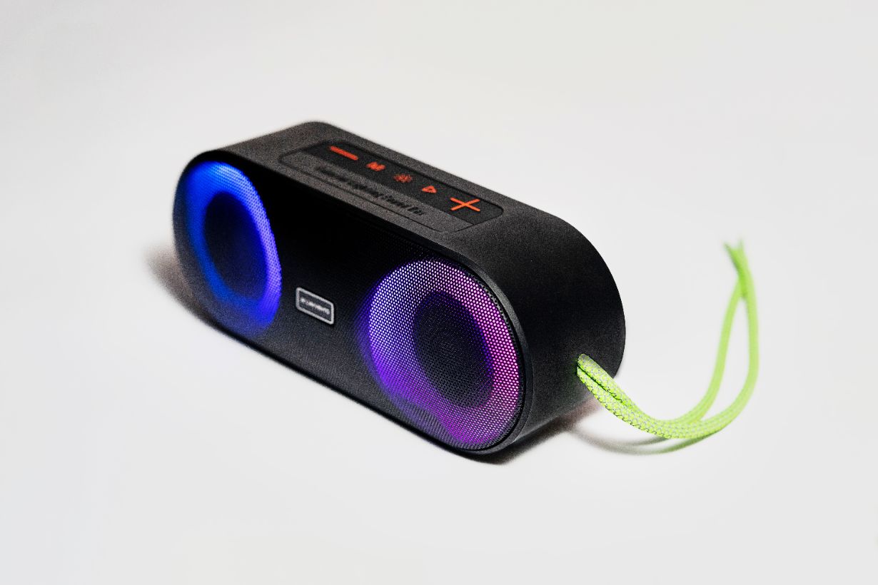 L'AVVENTO LED Speaker IPX6, 5W*2, 3000mAh