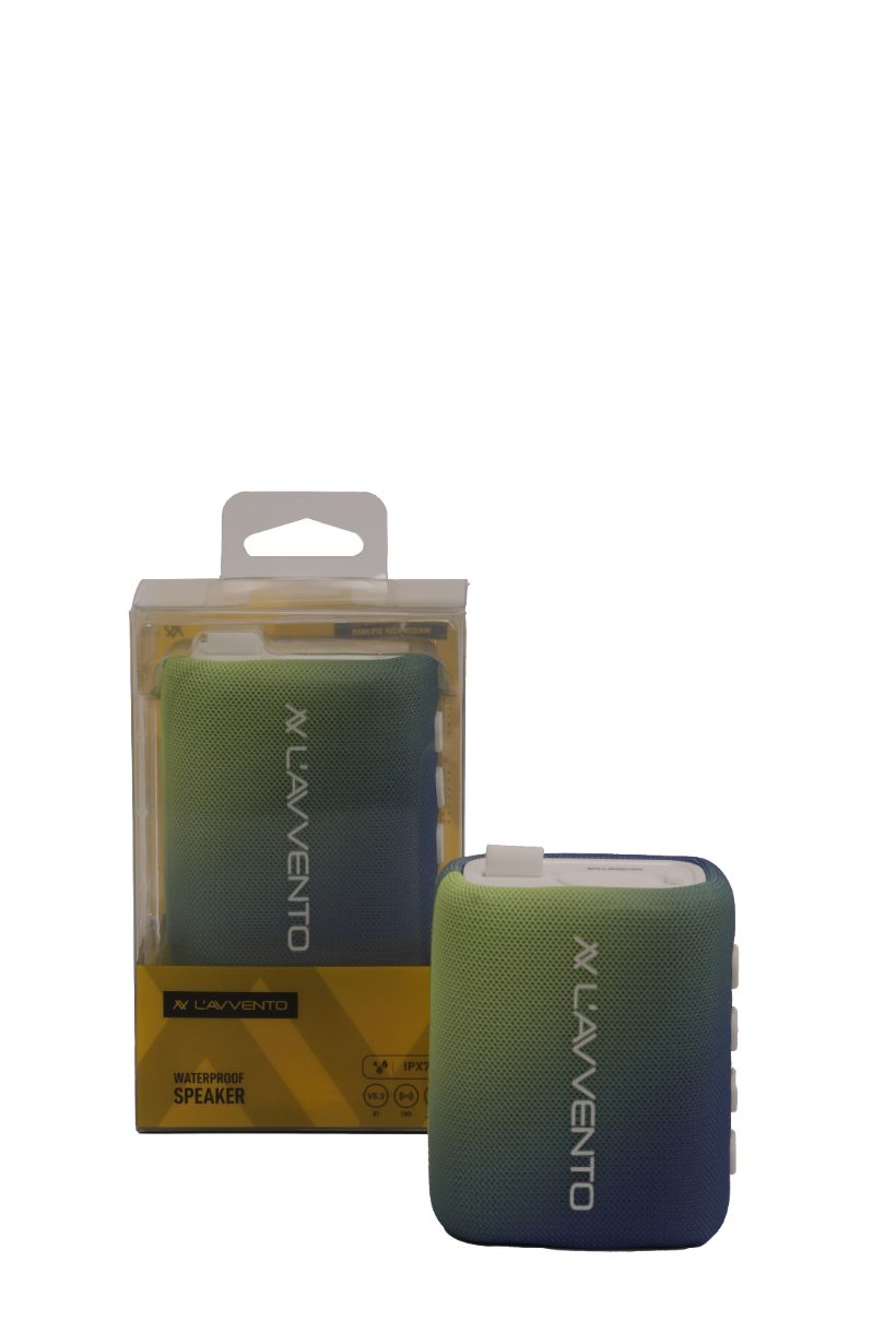 L'AVVENTO Waterproof Speaker IPX7, 5.5W, 1500mAh