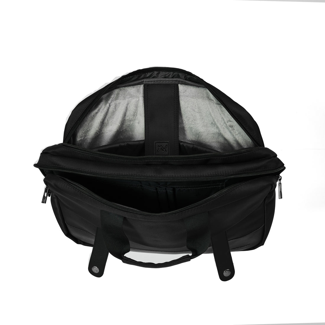 L'AVVENTO (BG733) Office Double Laptop Shoulder Bag - Up to 15.6" - Black