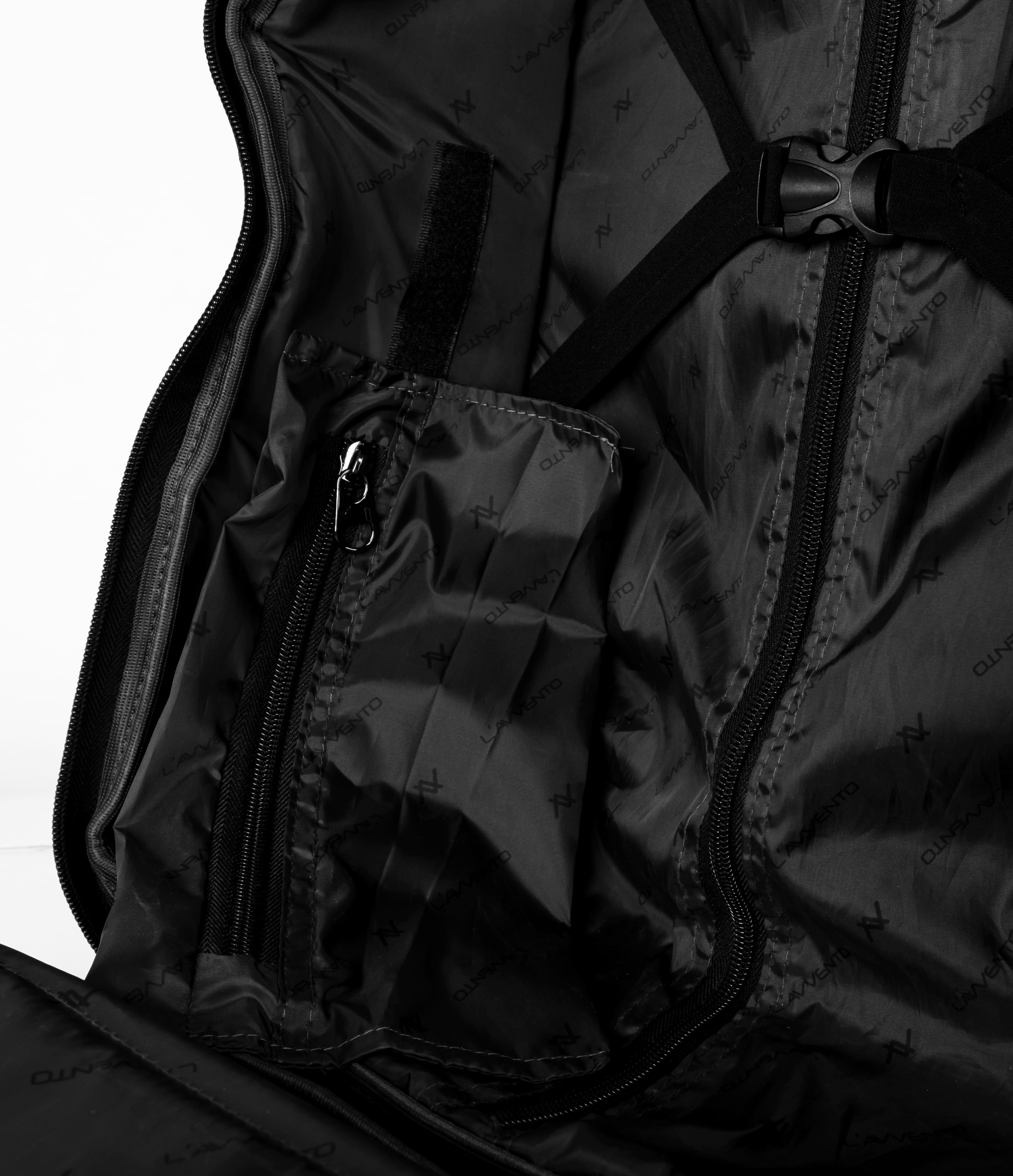 L'AVVENTO (BG794) Laptop Trolley Backpack Bag Up to 15.6" - Black