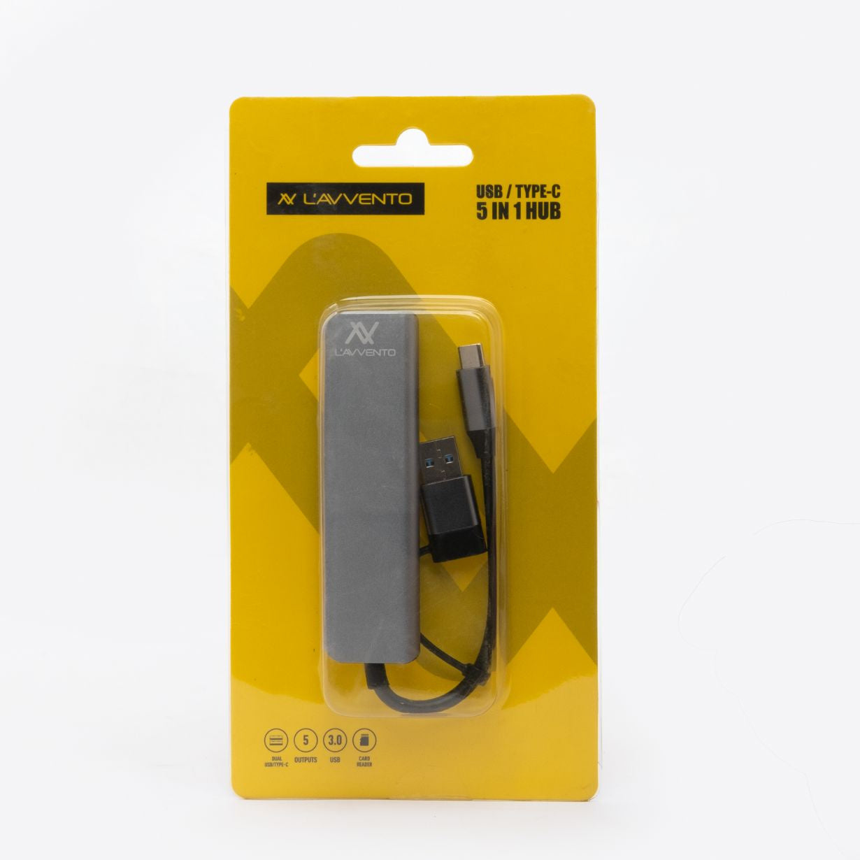 L'avvento 5 in 1 Hub from USB/Type-C