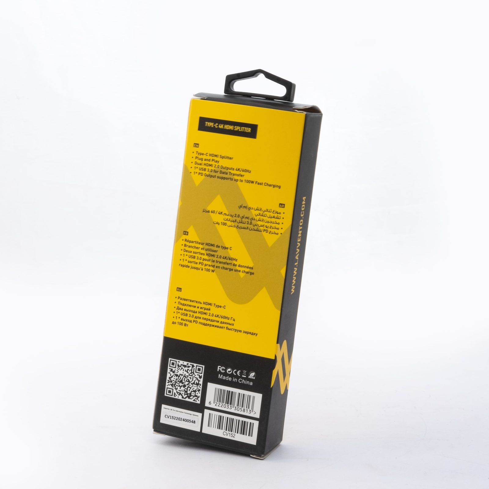 L'avvento Type-C Hub to Dual HDMI