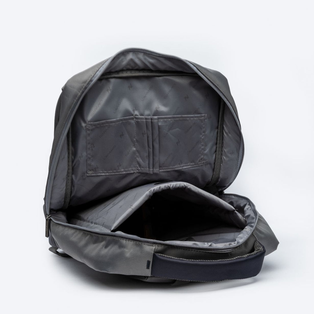 L'avvento (BG924) Laptop Backpack 15.6", made of Polyester Gray * Blue