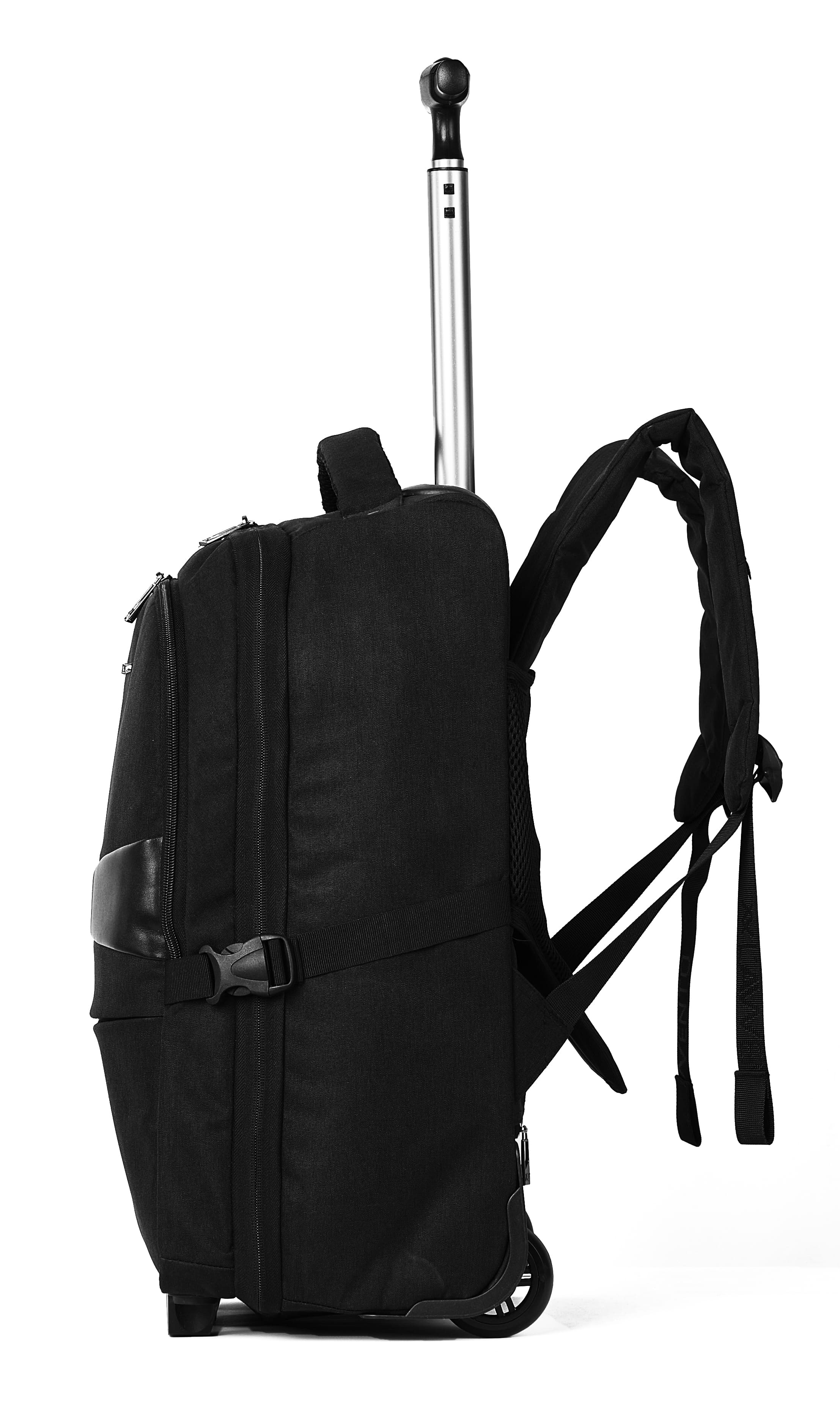 L'AVVENTO (BG794) Laptop Trolley Backpack Bag Up to 15.6" - Black