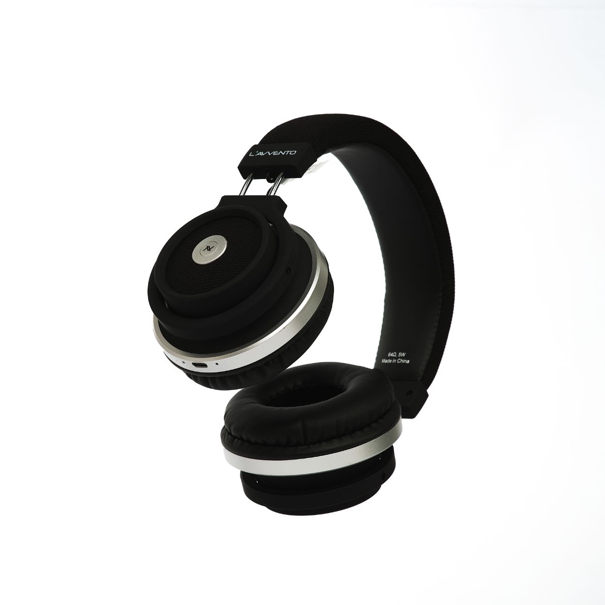 L'AVVENTO Wireless Headphone Bluetooth 5.0 with Touch Control - Black