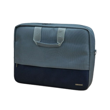L'avvento BG926 Laptop Shoulder Bag 15.6", made of Polyester Gray * Blue