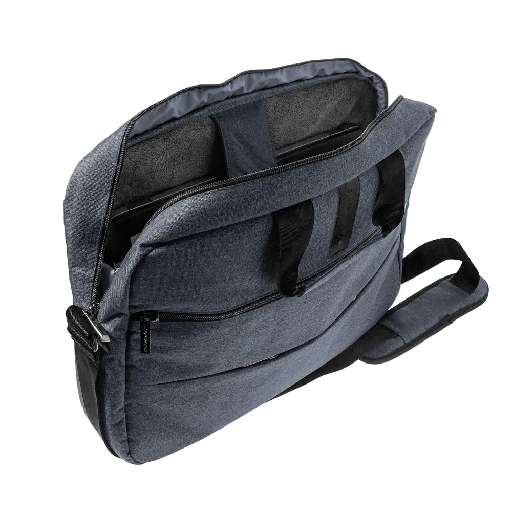 L'AVVENTO (BG63A) Office Laptop Shoulder Bag fit up to 15.6” - Gray