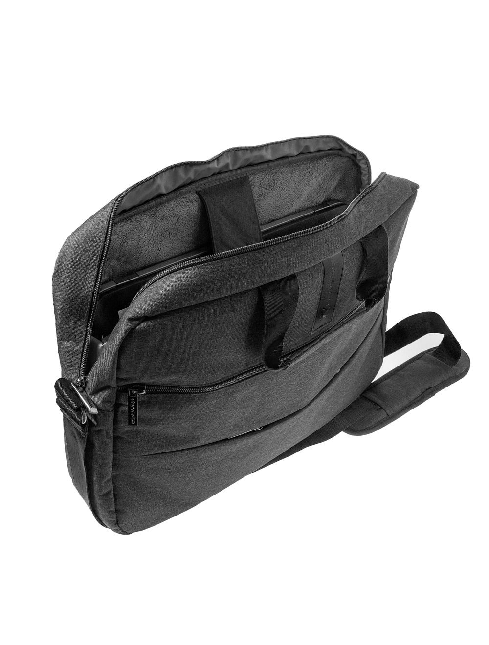 L'AVVENTO (BG63B) Office Laptop Shoulder Bag fit up to 15.6” - Black