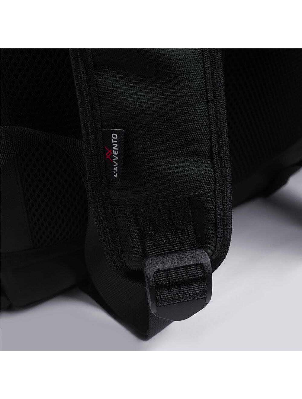 L'AVVENTO (BG695) Laptop Backpack fits up to 15.6" - Gray