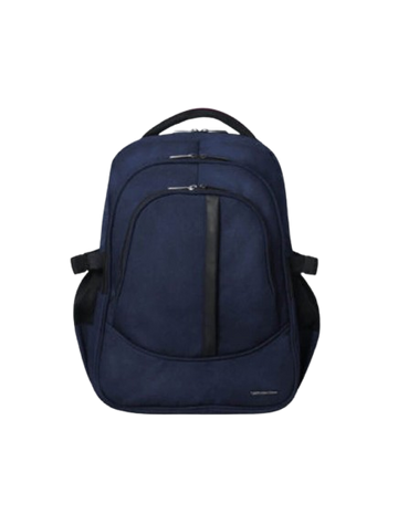 L'AVVENTO (BG74U) Discovery Backpack fit with Laptops up to 15.6" Material Nylon+PU - Blue