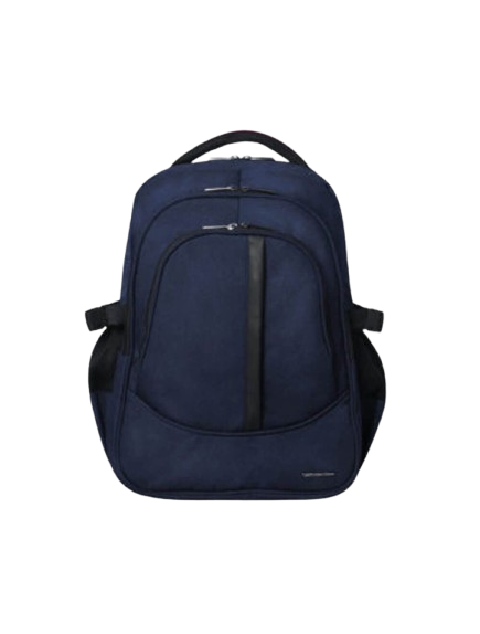 L'AVVENTO (BG74U) Discovery Backpack fit with Laptops up to 15.6" Material Nylon+PU - Blue