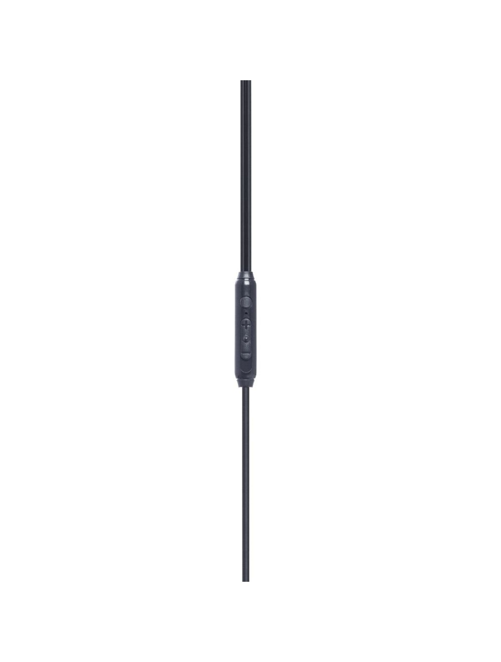 L'AVVENTO Sleeping earphone with Mic 3.5mm with Volume Control - Black