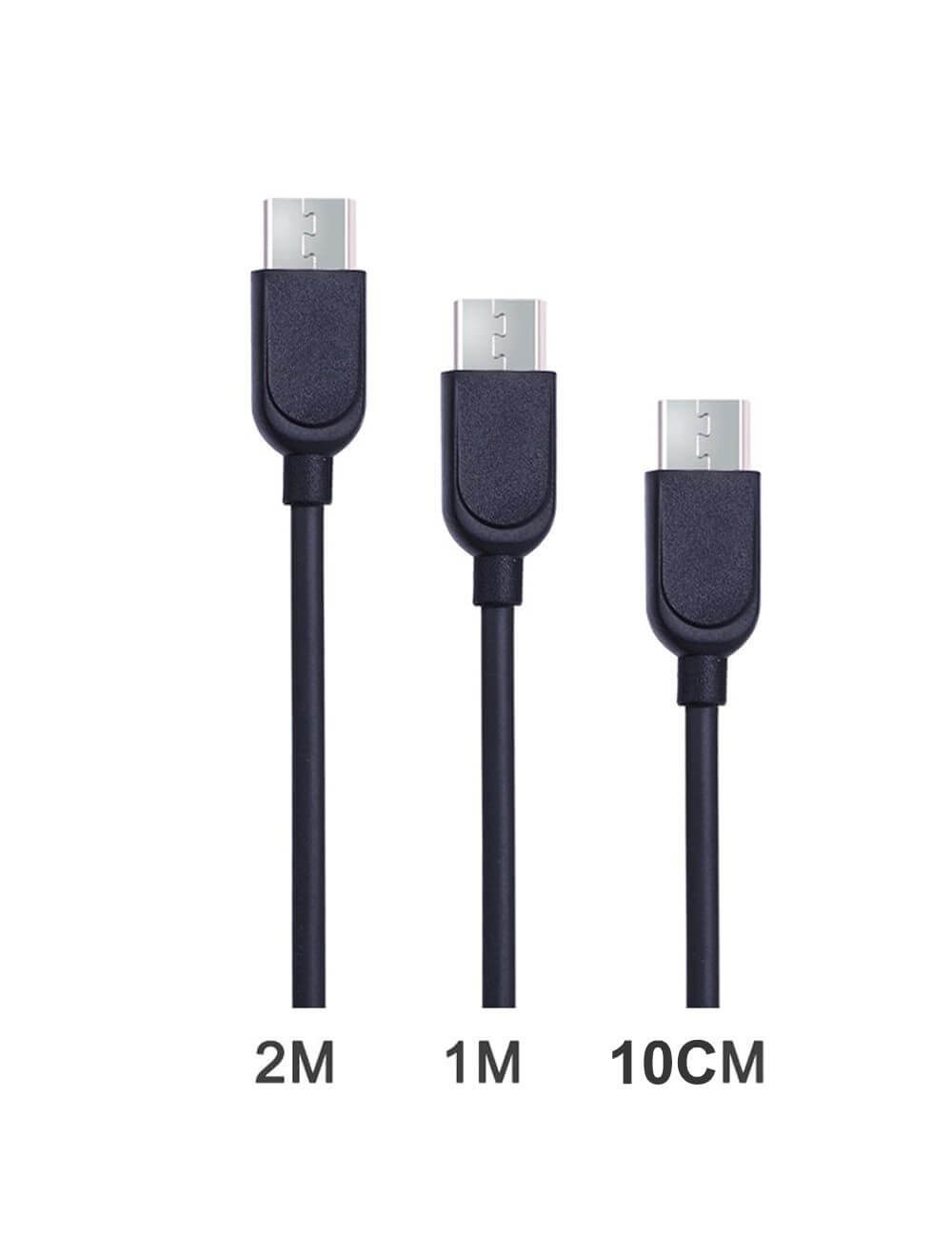L'AVVENTO 3 Pack Micro USB Cable to USB
