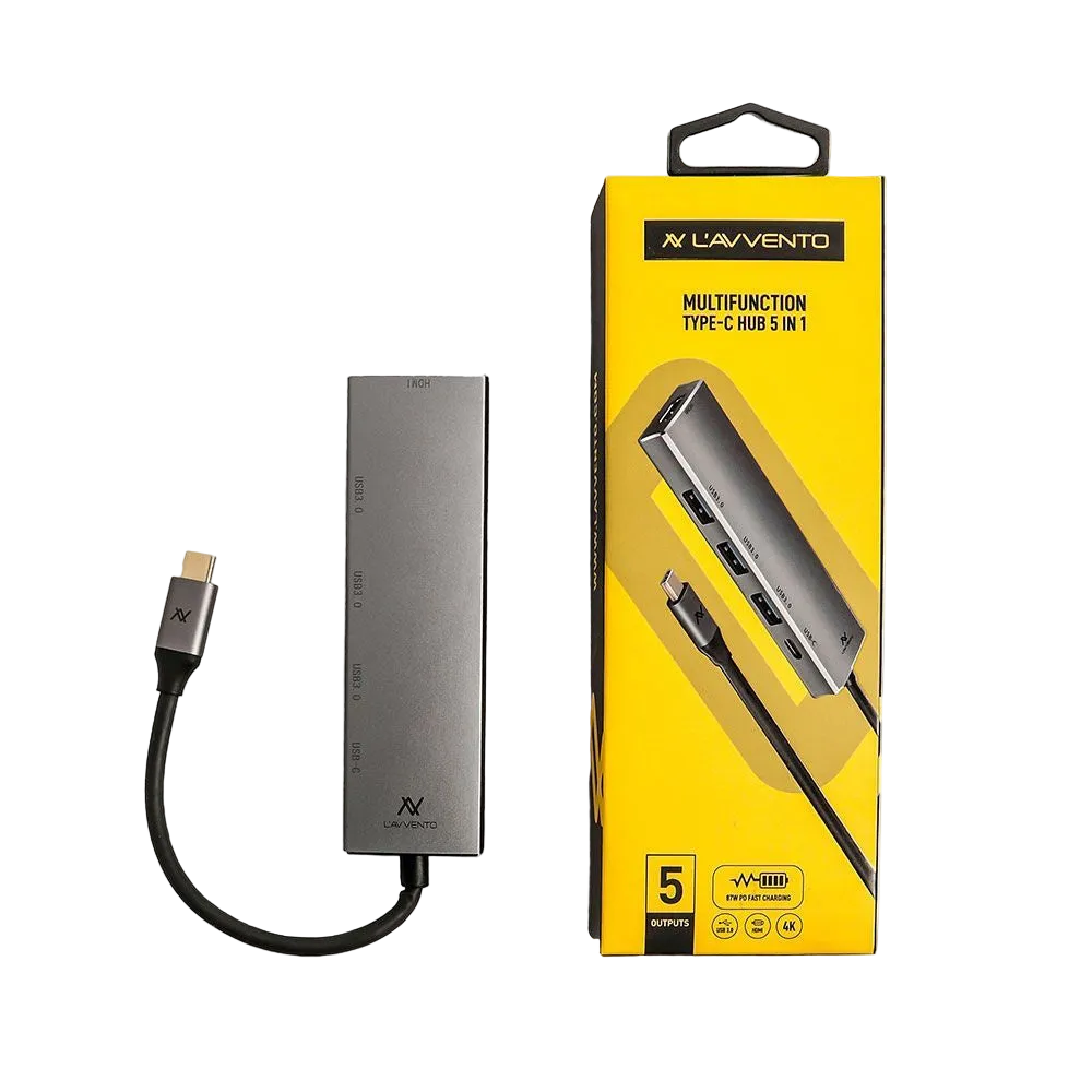 L'avvento Type-C Hub 5in 1