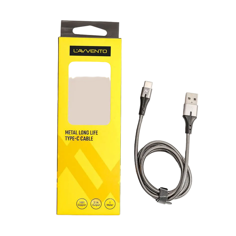 L'AVVENTO USB-A to USB-C Cable