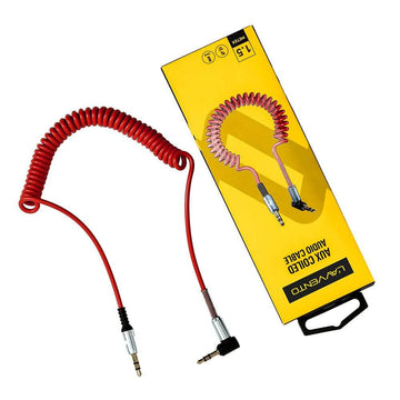 L'AVVENTO Audio AUX coiled Cable