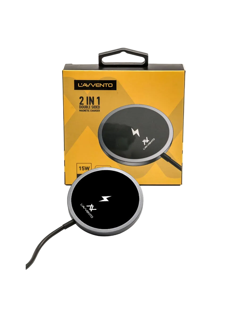 L'AVVENTO 2 in 1 Double Sided Magnetic Charger 15W