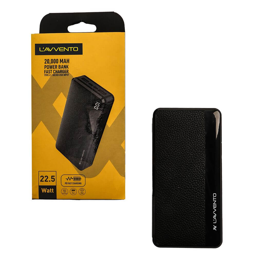 L'AVVENTO 20,000 MAh Power Bank, 22.5W