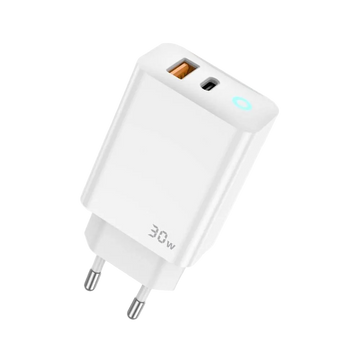 L'AVVENTO GAN Home Charger QC3/PD 30W , White