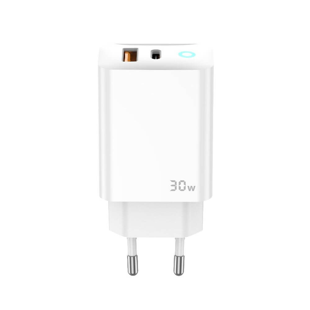L'AVVENTO GAN Home Charger QC3/PD 30W , White