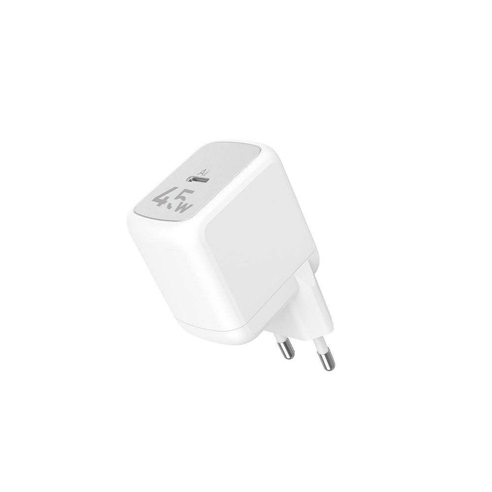 L'AVVENTO Mini GaN 25W Power Adapter with USB-C Cable 1M - White