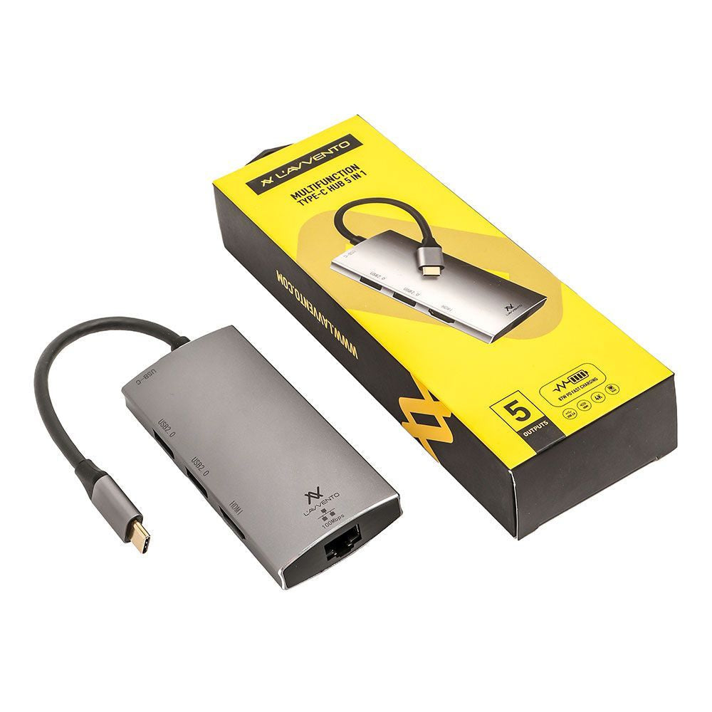 L'avvento Type-C Hub 5in 1